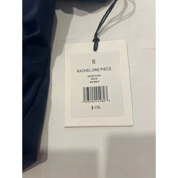 NWT Madhappy x Onia Rachel One Piece Swimsuit Navy Size Small